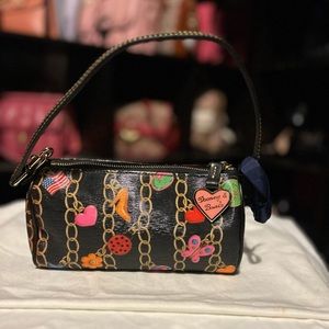 NWOT Dooney & Bourke Charm Bracelet Mini Barrel  Bag
